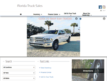 Tablet Screenshot of floridatrucks.com